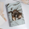 Cute Puppy - Spiral Notebook - Dotted Paper