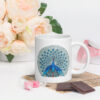 Peacock Design Mug