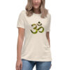 Forest Om Symbol - Yoga T-Shirt - Women's Relaxed Fit Yoga T-Shirt