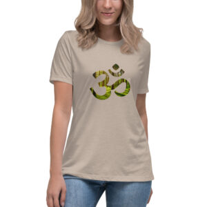 Forest Om Symbol - Yoga T-Shirt - Women's Relaxed Fit Yoga T-Shirt