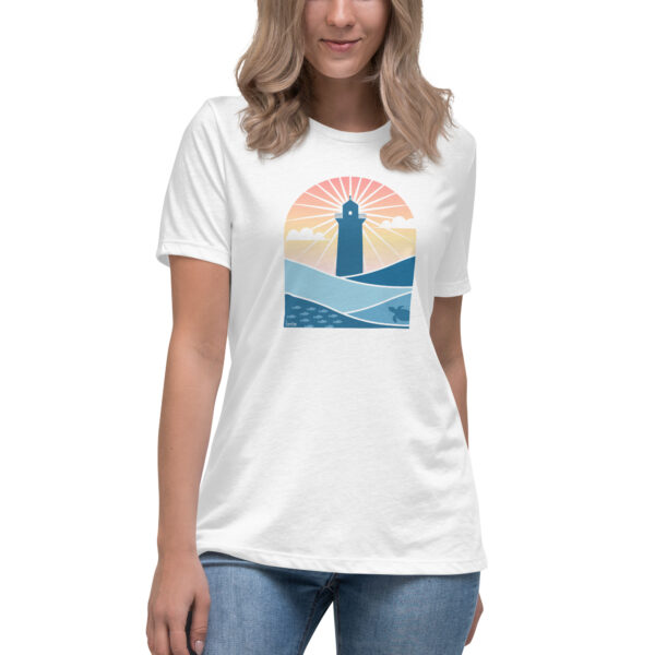 Lighthouse - Women's Relaxed Fit Yoga T-Shirt